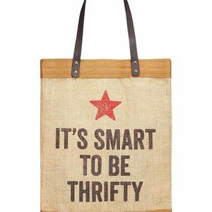 Macy’s Vintage Thrifty Tote Shopping Bag – It’s Sm